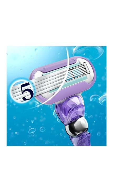 GILLETTE VENUS-Бритва Venus Swirl с одной сменной кассетой-7702018400935