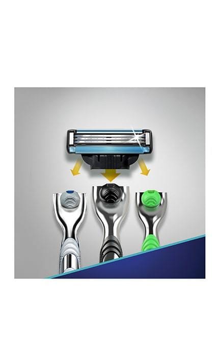GILLETTE MACH-3-Сменные картриджи для бритья Gillette Mach 3 (4 шт)-3014260243531
