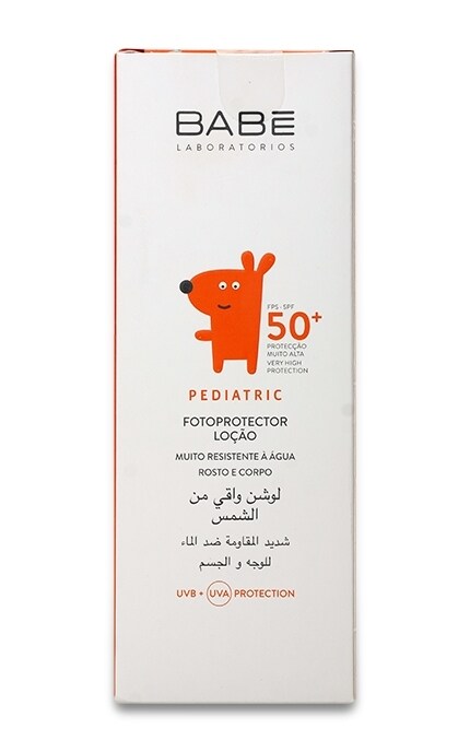 BABE-Детский солнцезащитный лосьон для лица и тела Babe Laboratorios SPF 50+ -8437011329400