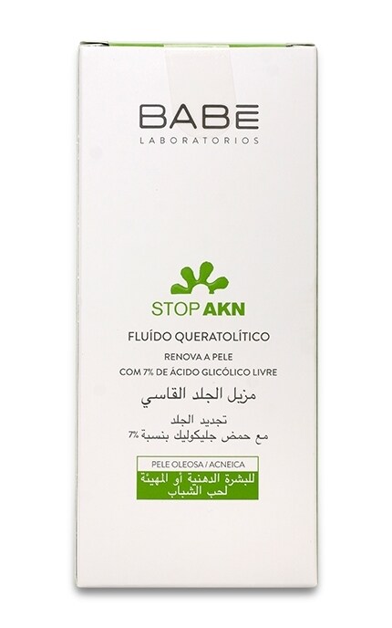 BABE-Кератолитический флюид Babe Laboratorios Stop Akn с гликолевой кислотой для проблемной кожи-8437014389289