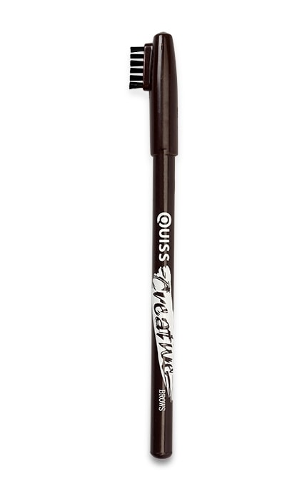 QUISS-Карандаш для бровей Quiss Creative Brows 04 Светло-коричневый 1 шт-4823097108406