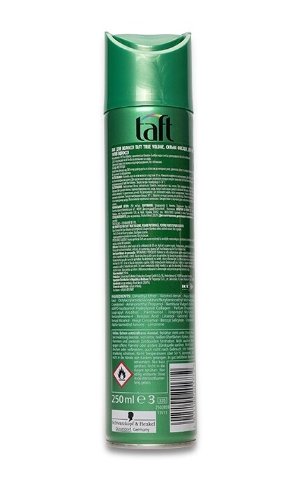 TAFT-Лак для волосся Taft True Volume, Фіксація 3 -4015100201796