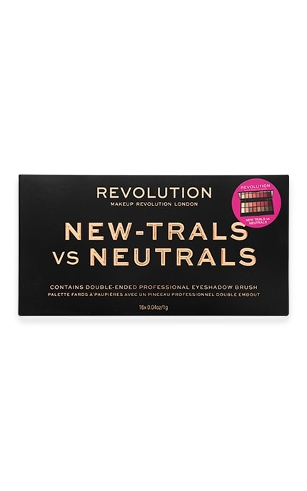 Make Up Revolution-Палітра тіней Makeup Revolution New-Trals vs Neutrals-5029066060129