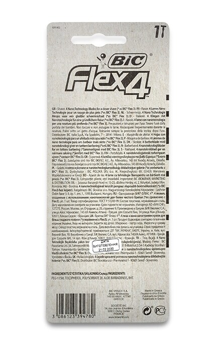 BIC-Бритва Bic Flex 4 Comfort 1 чоловіча-3086123394780