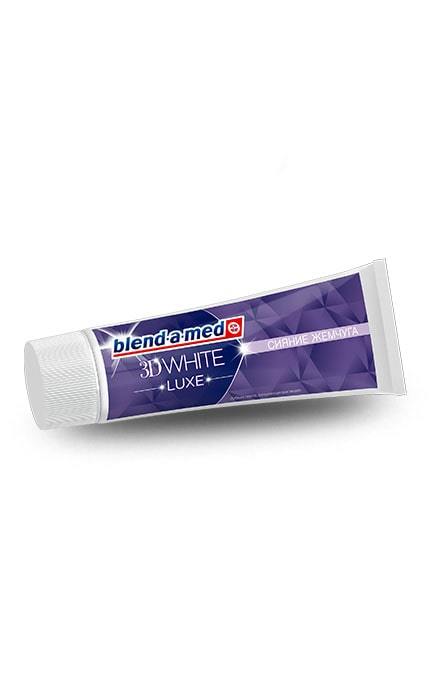 BLEND-A-MED-Зубная паста Blend-a-med 3D White Luxe Сияние Жемчуга Мгновенный Эффект-5410076893423