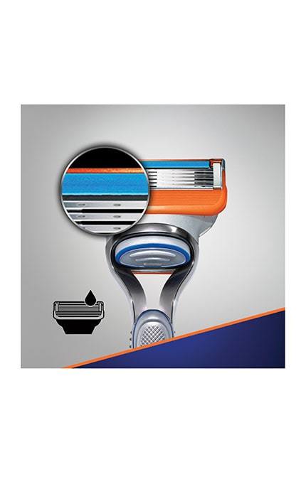 GILLETTE FUSION-Бритва Gillette Fusion 5 c 4 cменными кассетами-7702018536818