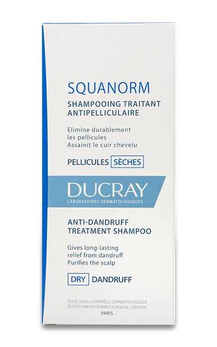DUCRAY-Шампунь Ducray Squanorm Проти сухої лупи Для усіх типів волосся-3282770140484