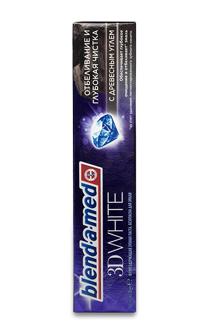 BLEND-A-MED-Зубная паста Blend-a-Med 3D White с древесным углем-8001841142937