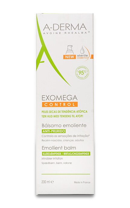 A-DERMA-Смягчающий бальзам для лица и тела A-Derma Exomega Control Emollient Balm Anti-Scratching-3282770074697