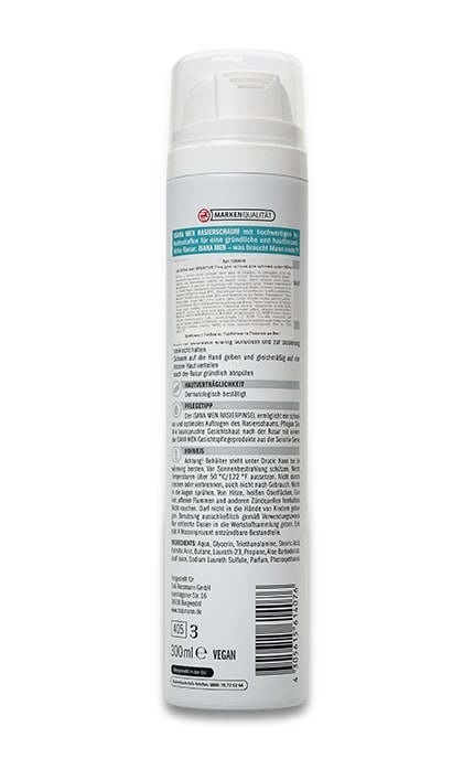ISANA MEN-Пена для бритья Isana Men для чувствительной кожи-4305615614076