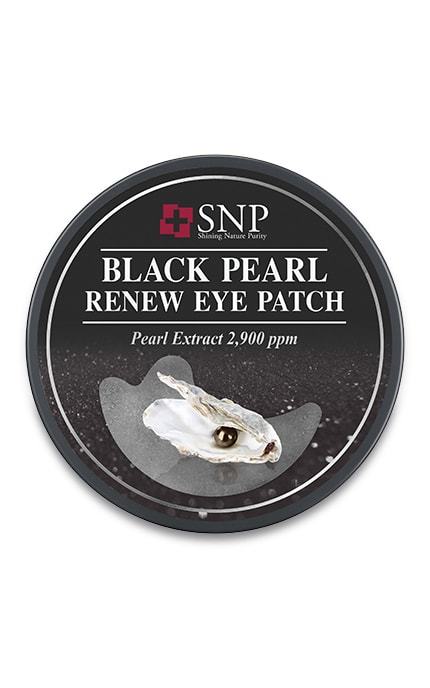 SNP-Патчі для повік SNP Black Pearl Renew Eye Patch з екстрактом чорних перлів-8809458843977