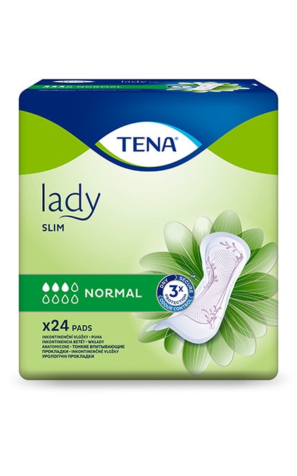 TENA-Прокладки урологические TENA Lady Slim Normal, 24 шт.-7322540852141