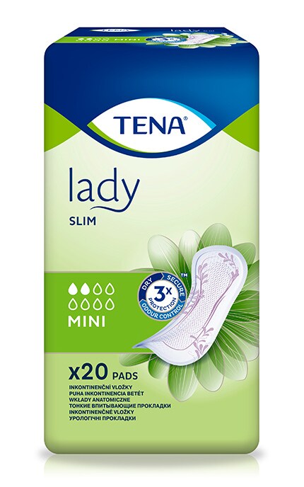 TENA-Прокладки урологічні TENA Lady Slim Mini, 20 шт.-7322540852486