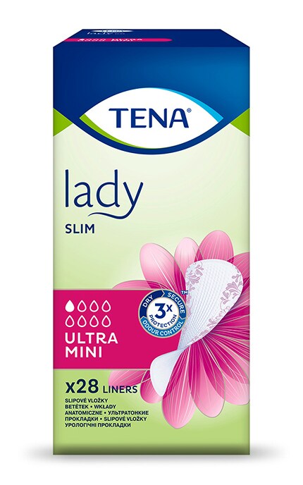TENA-Прокладки урологічні TENA Lady Slim Ultra Mini, 28 шт.-7322541116082