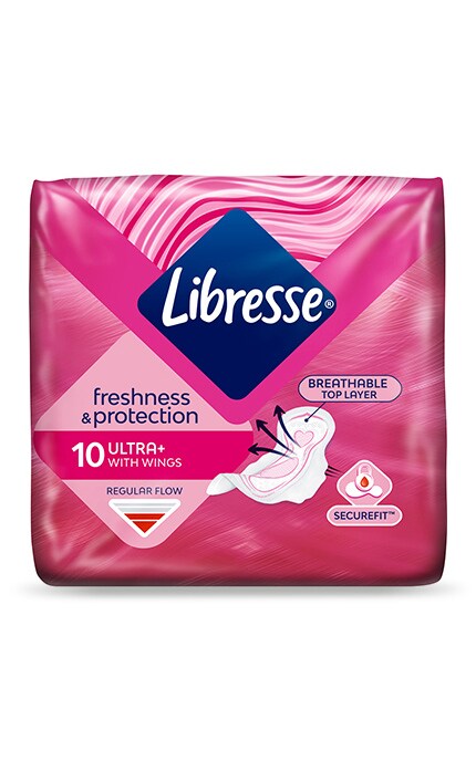 LIBRESSE-Гигиенические прокладки Libresse Ultra, 10 шт. -7322540883411