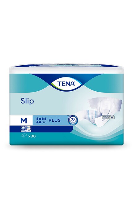 TENA-Підгузки для дорослих TENA Slip Plus, розмір Medium, 30 шт.-7322541118871