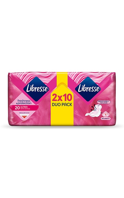 LIBRESSE-Гигиенические прокладки Libresse Ultra, 20 шт. -7310791245607