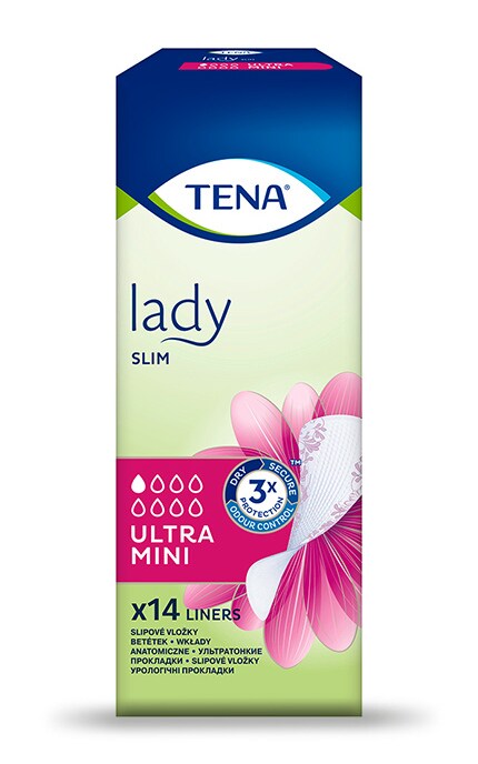 TENA-Прокладки урологические TENA Lady Slim Ultra Mini, 14 шт.-7322541115832