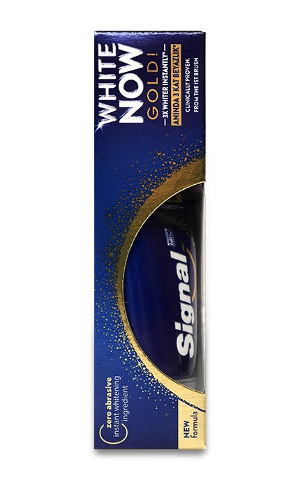 SIGNAL-Зубная паста Signal White Now Gold Мгновенное отбеливание-8712561087179