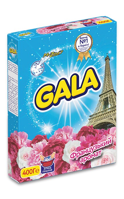 GALA-Стиральный порошок Gala Французский аромат 400 г Ручная стирка-5410076265800