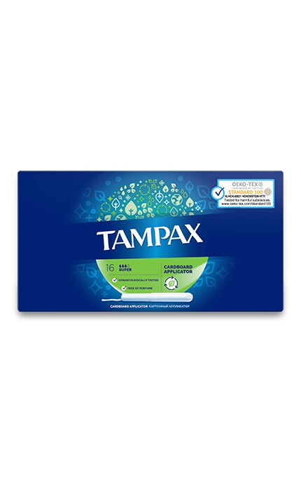TAMPAX-Тампоны Tampax Super с апликатором 16 шт-4015400102083