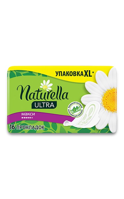 NATURELLA-Гігієнічні прокладки Naturella Ultra Maxi 16 шт-8001090586032