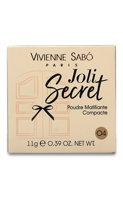 VIVIENNE SABO-VS JOLI SECRET пудра компактная матирующая (04)-3700971376704