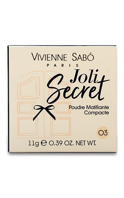 VIVIENNE SABO-VS JOLI SECRET пудра компактна матуюча (03)-3700971376698