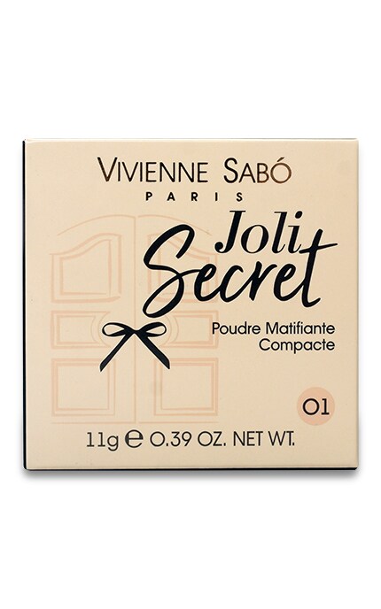VIVIENNE SABO-VS JOLI SECRET пудра компактная матирующая (01)-3700971376674