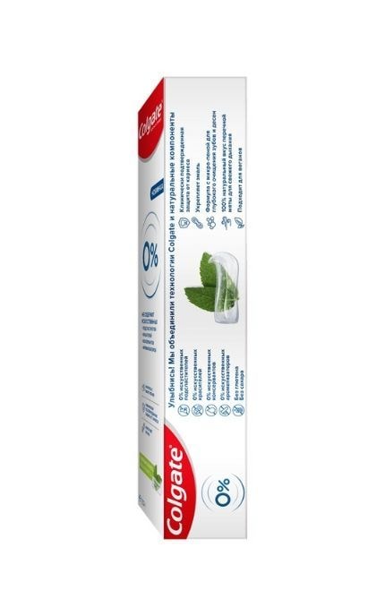COLGATE-Зубна паста від карієсу Colgate 0% Підбадьорлива Свіжість-7509546652375