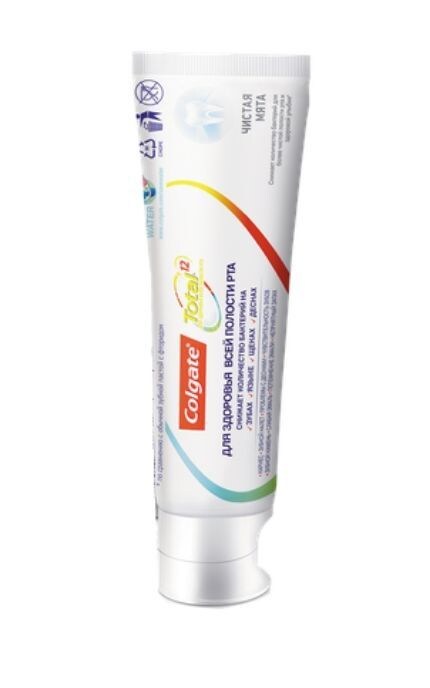 COLGATE-Зубна паста Colgate Total 12 Чиста м’ята-5900273117236