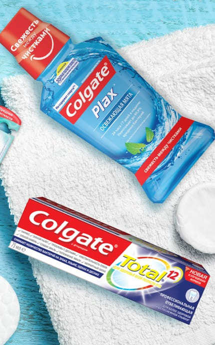 COLGATE-Комплексна антибактеріальна зубна паста Colgate Total 12 Професійна Відбілююча-6920354817021