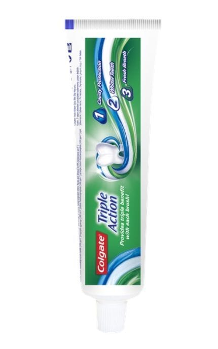 COLGATE-Комплексна зубна паста Натуральна м'ята Colgate Потрійна дія-6920354806926