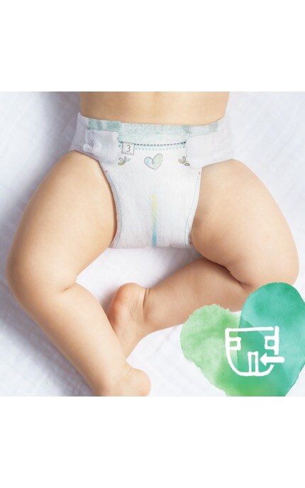 Pampers Pure Protection-Підгузки Pampers Pure Protection Midi (6-10 кг), 22 шт-8001841023250