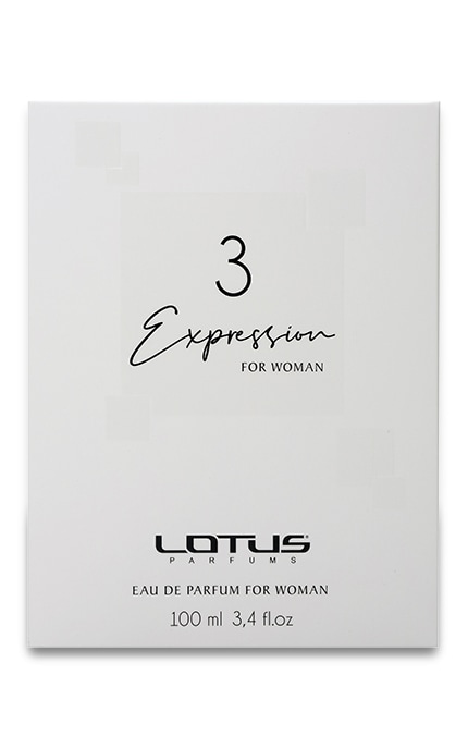 LOTUS-Парфюмированная вода Lotus Parfums 3 Expression Для женщин-5902815179559