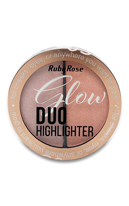 RUBY ROSE-Пудровый хайлайтер Ruby Rose duo 03-6295125027412