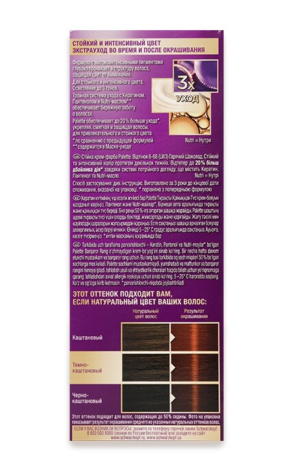 PALETTE-Стійка крем-фарба Palette Інтенсивний колір-4015001009200