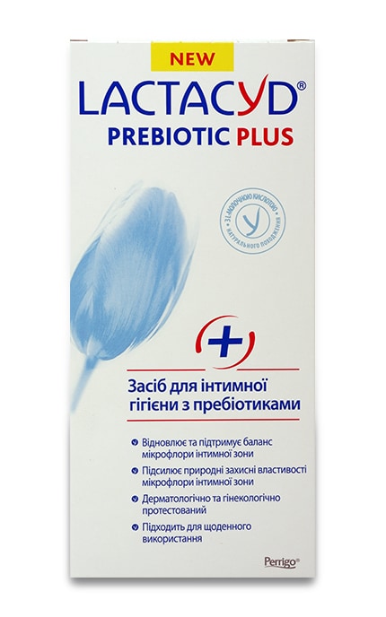 LACTACYD-Засіб для інтимної гігієни з пребіотиками Lactacyd Prebiotic Plus-5391520949555
