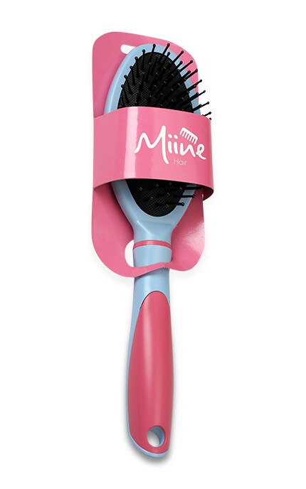 MIINE-Расческа массажная Miine Голубо-розовая 9554EU-4894532952335