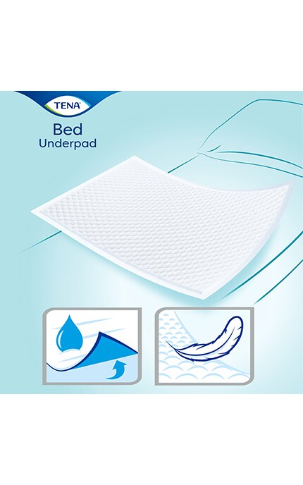 TENA-Пелюшки TENA Bed Plus, 60x90 см, 5 шт.-7322540801934