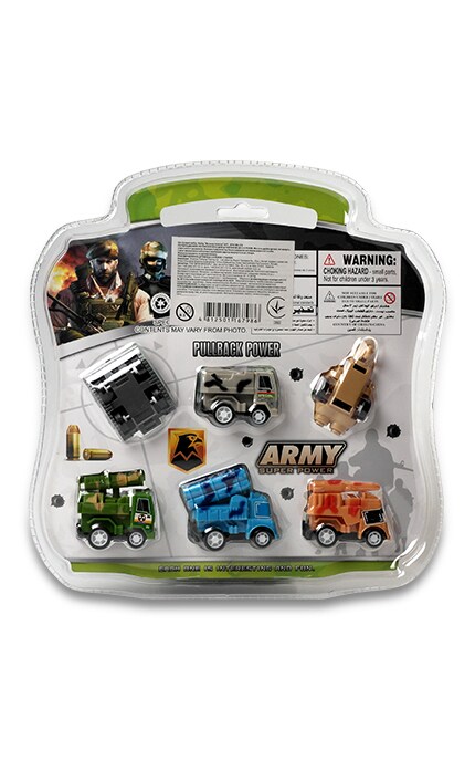 SHANTOU YISHENG-Набір техніки Shantou Yisheng Army Super Power Mini Military В асортименті-4812501167986