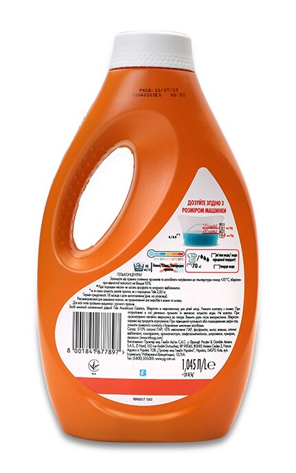 TIDE-Гель для стирки Tide Альпийская свежесть, 1,045 л -8001841677897