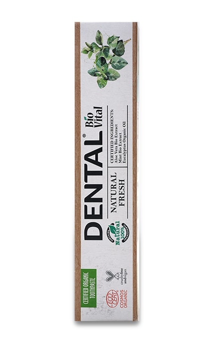 DENTAL BIO VITAL-Зубная паста Natural Fresh Dental-3800038930327