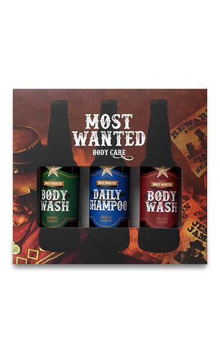 WATSONS-Подарочный набор Most Wanted. Гель для душа и шампунь-4894819013117