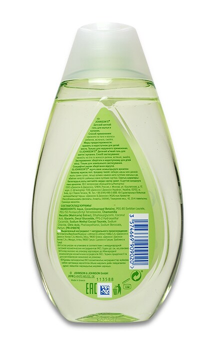 JOHNSONS BABY-Гель для купання Johnson's Baby Ромашка дитячий-3574669909020