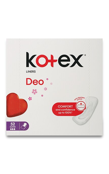 KOTEX-ЩОДЕННІ ПРОКЛАДКИ DEO SUPER-5029053548685