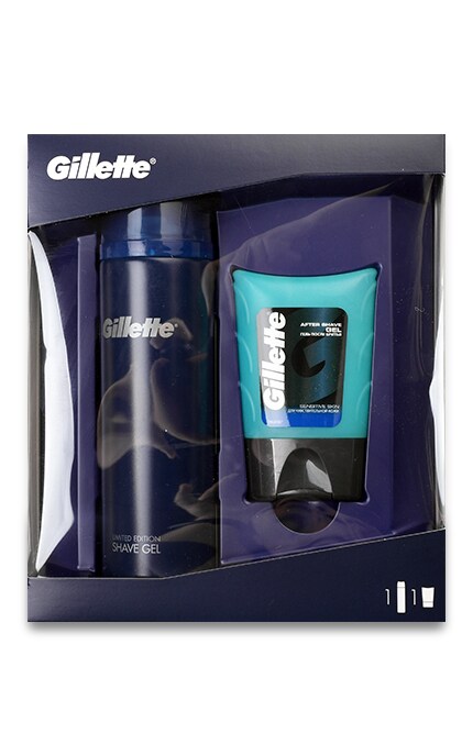 GILLETTE FUSION-Н-Р ГЕЛЬ Д/Г+ГЕЛЬ П/Г SENSSKIN-7702018511242
