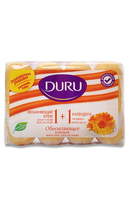 DURU-Мило DURU тверде Крем та календула-8690506481650