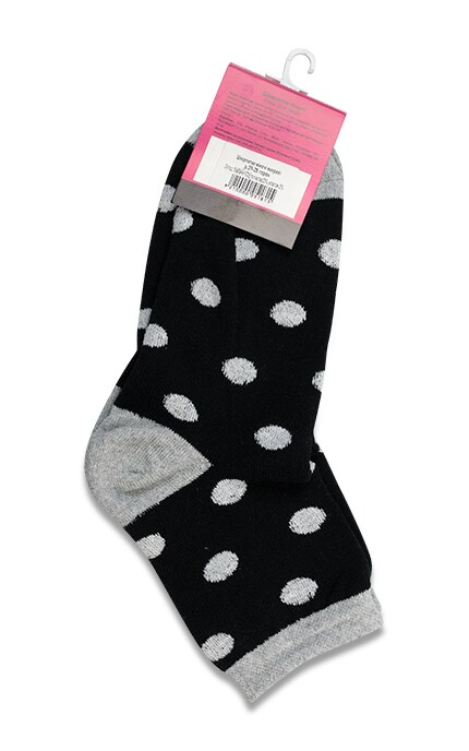 WOMEN'S CODE-Шкарпетки жіночі Women`s Code махрові горох розмір 23-25 1 шт-9210000051815