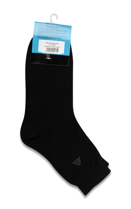 MEN'S CODE-Шкарпетки чоловічі Men`s Code махрові розмір 27 Чорні 1 шт-9210000051754